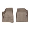 thumbnail image 1 of WeatherTech Custom Fit FloorLiners compatible with 2017-2026 Cadillac XT5 - 1st Row (Driver & Passenger), Tan, 1 of 4