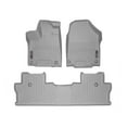 thumbnail image 1 of WeatherTech Custom Fit FloorLiners compatible with 2017-2026 Honda Ridgeline - 1st & 2nd Row, Grey, 1 of 5
