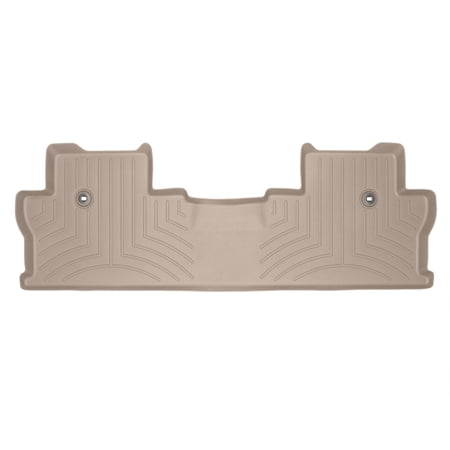 WeatherTech Custom Fit FloorLiners compatible with 2017-2026 Honda Ridgeline - 2nd Row, Tan