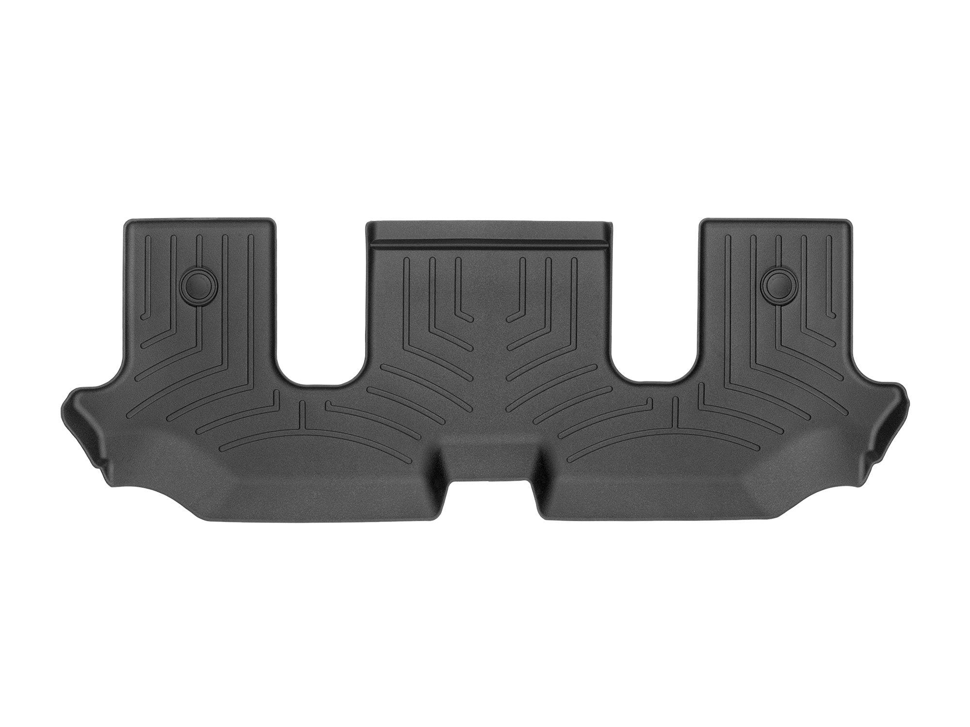 WeatherTech Custom Fit FloorLiners compatible with 2020-2026 VW Atlas - 3rd Row, Black