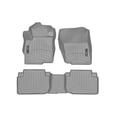 thumbnail image 1 of WeatherTech Custom Fit FloorLiners compatible with 2018-2026 Mitsubishi Eclipse Cross - 1st & 2nd Row, Grey, 1 of 3