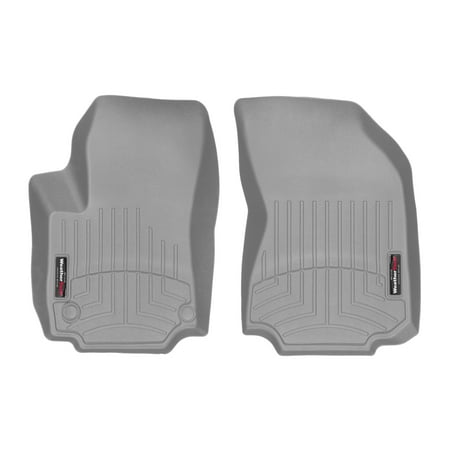WeatherTech Custom Fit FloorLiners compatible with 2018-2024 GMC Terrain - 1st Row (Driver & Passenger), Grey