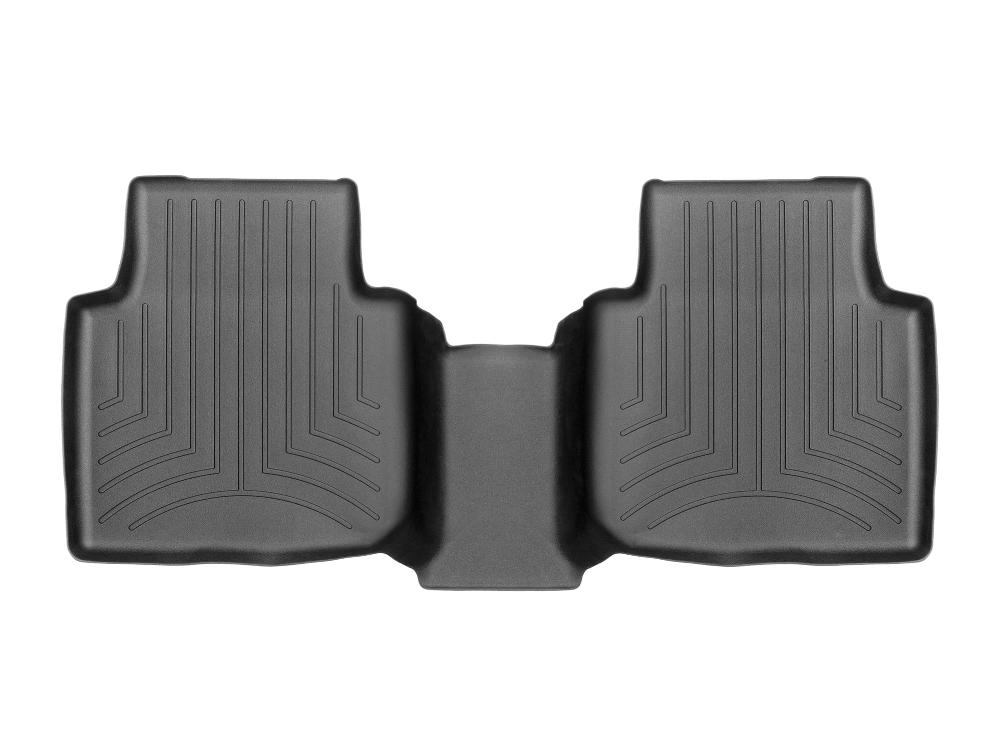 WeatherTech Custom Fit FloorLiners compatible with 2020-2024 VW Tiguan - 2nd Row, Black