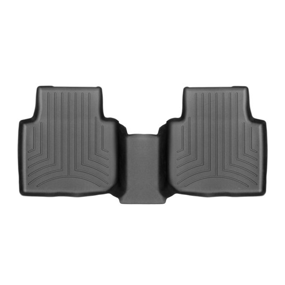 WeatherTech Custom Fit FloorLiners compatible with 2020-2024 VW Tiguan - 2nd Row, Black
