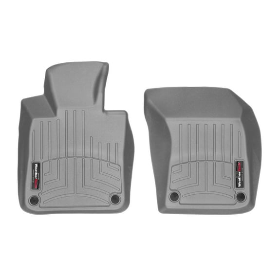 WeatherTech Custom Fit FloorLiners compatible with 2018-2024 Volvo S90 - 1st Row (Driver & Passenger), Grey