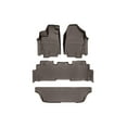 thumbnail image 1 of WeatherTech Custom Fit FloorLiners compatible with 2018-2026 Honda Odyssey - Complete Set (1st, 2nd, & 3rd Row), Cocoa, 1 of 4
