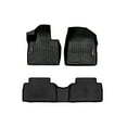 thumbnail image 1 of WeatherTech Custom Fit FloorLiners compatible with 2019-2020 Hyundai Santa Fe - 1st & 2nd Row, Black, 1 of 5