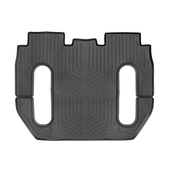 WeatherTech Custom Fit FloorLiners compatible with 2016-2018 Tesla Model X - One piece - 2nd and 3rd row coverage, Black