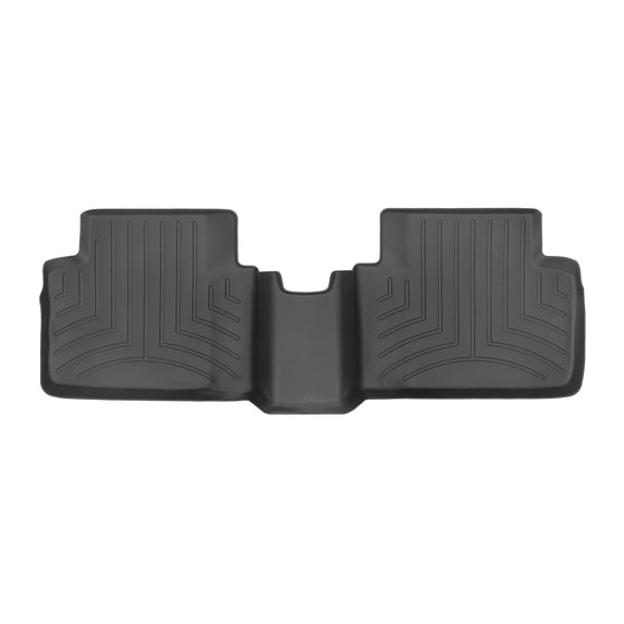 WeatherTech Custom Fit FloorLiners compatible with 2019-2022 Honda Insight - 2nd Row, Black