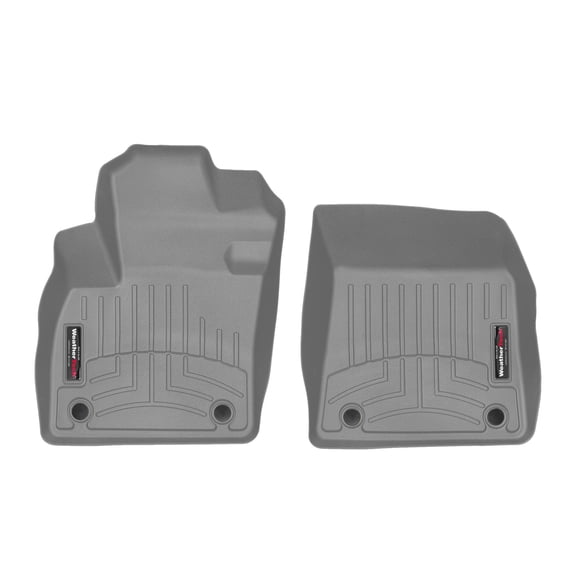 WeatherTech Custom Fit FloorLiners compatible with 2019-2022 Volvo XC40 - 1st Row (Driver & Passenger), Grey