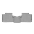 thumbnail image 1 of WeatherTech Custom Fit FloorLiners compatible with 2019-2023 Jeep Cherokee - 2nd Row, Grey, 1 of 5