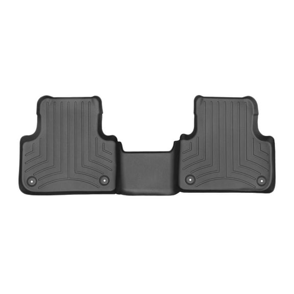 WeatherTech Custom Fit FloorLiners compatible with Lamborghini Urus, urusse - 2nd Row, Black