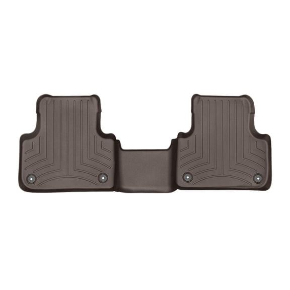 WeatherTech Custom Fit FloorLiners compatible with Lamborghini Urus, urusse - 2nd Row, Cocoa
