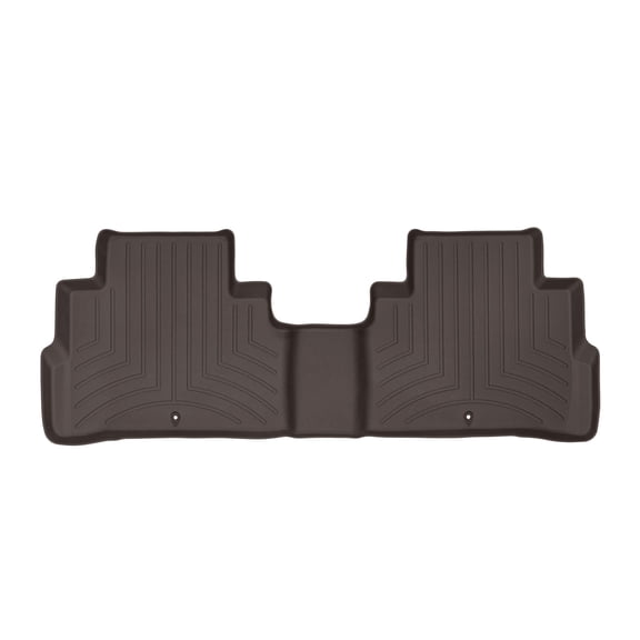 WeatherTech Custom Fit FloorLiners compatible with 2019-2024 Nissan Murano - 2nd Row, Cocoa