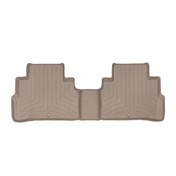 WeatherTech Custom Fit FloorLiners compatible with 2019-2024 Nissan Murano - 2nd Row, Tan