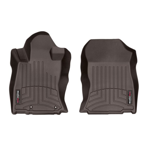 WeatherTech Custom Fit FloorLiners compatible with Subaru Forester, Forester Wilderness - 1st Row (Driver & Passenger), Cocoa