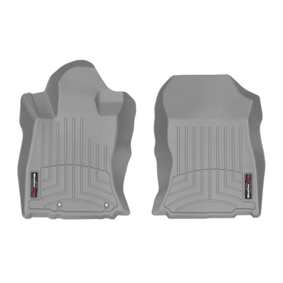 WeatherTech Custom Fit FloorLiners compatible with Subaru Forester, Forester Wilderness - 1st Row (Driver & Passenger), Grey