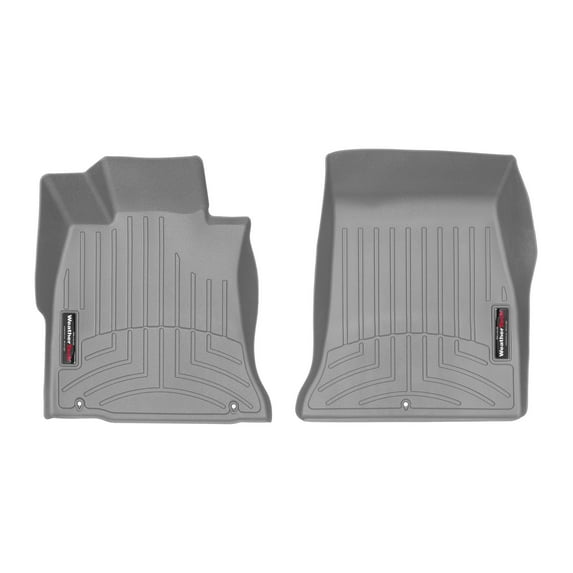 WeatherTech Custom Fit FloorLiners compatible with 2019-2025 Genesis G70 - 1st Row (Driver & Passenger), Grey