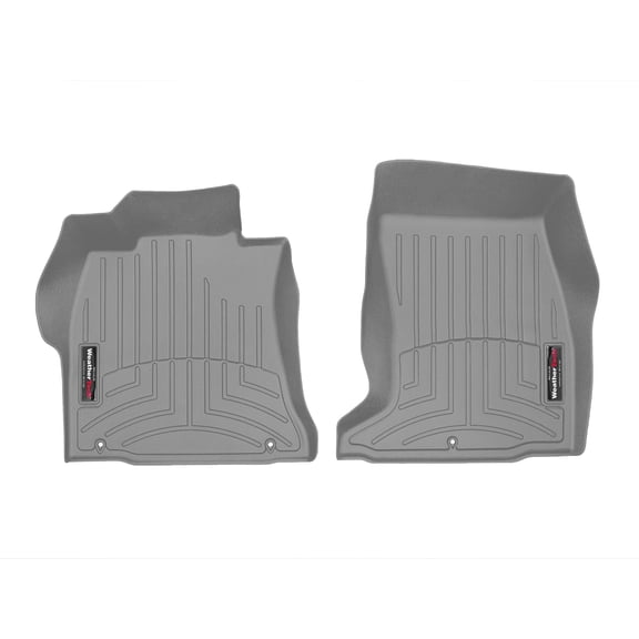 WeatherTech Custom Fit FloorLiners compatible with 2019-2026 Genesis G70 - 1st Row (Driver & Passenger), Grey