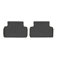 thumbnail image 1 of WeatherTech Custom Fit FloorLiners compatible with 2019-2025 Genesis G70 - 2nd Row (2-Piece Liner), Black, 1 of 4
