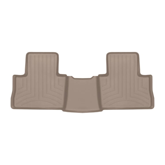 WeatherTech Custom Fit FloorLiners compatible with 2019-2025 Toyota RAV4 - 2nd Row, Tan