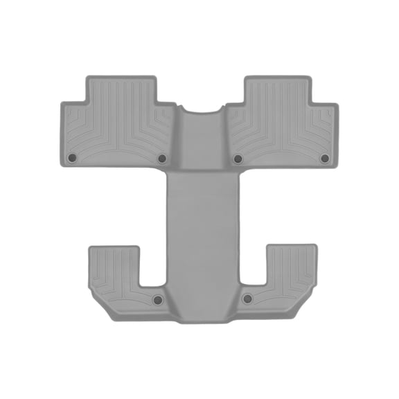 WeatherTech Custom Fit FloorLiners compatible with 2020-2020 Volvo XC90 - One piece - 2nd and 3rd row coverage, Grey