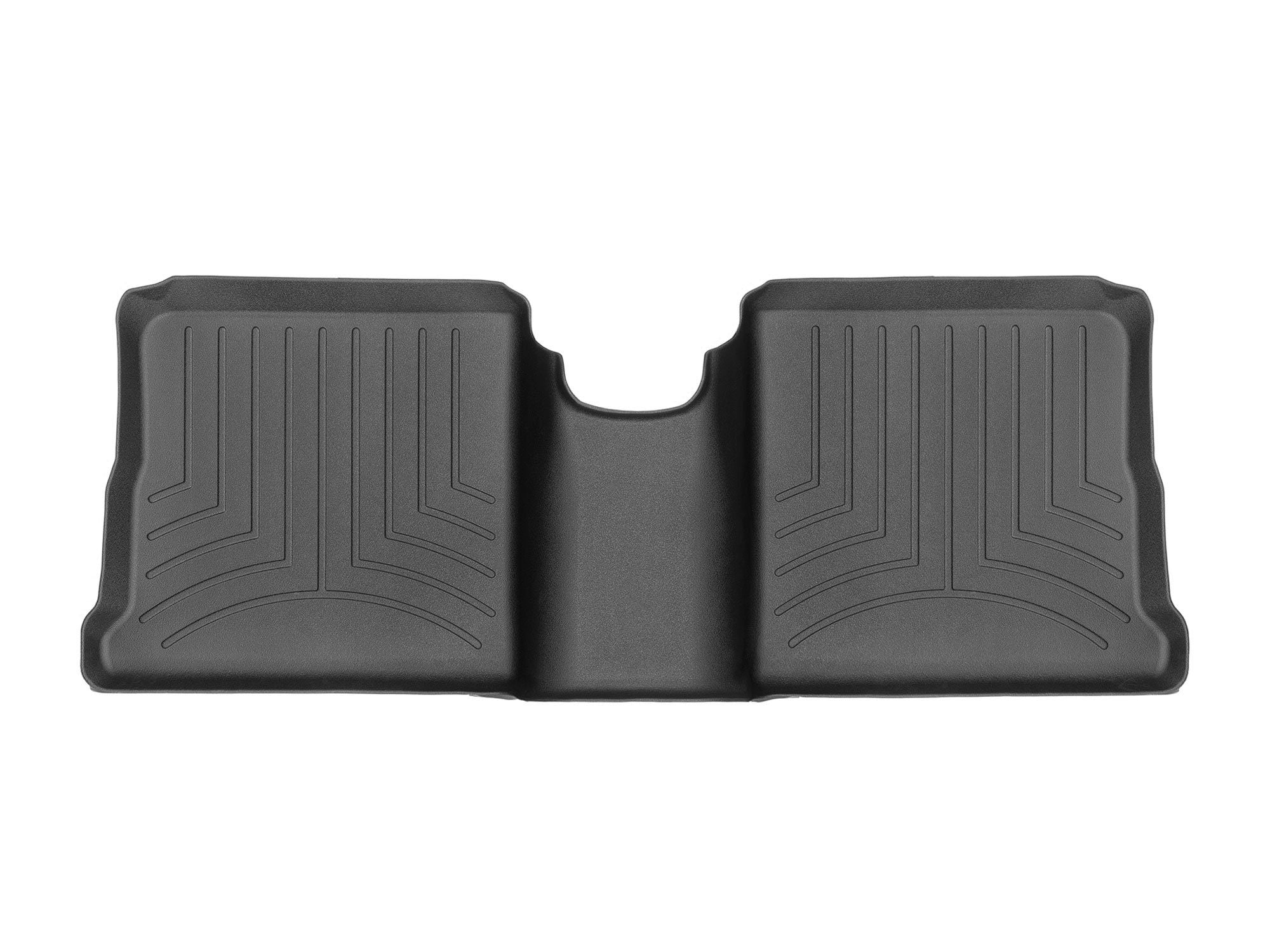 WeatherTech Custom Fit FloorLiners compatible with 2020-2025 Nissan Versa - 2nd Row, Black