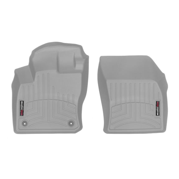 WeatherTech Custom Fit FloorLiners compatible with 2020-2024 VW Tiguan - 1st Row (Driver & Passenger), Grey