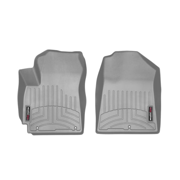 WeatherTech Custom Fit FloorLiners compatible with 2020-2025 Kia Soul - 1st Row (Driver & Passenger), Grey