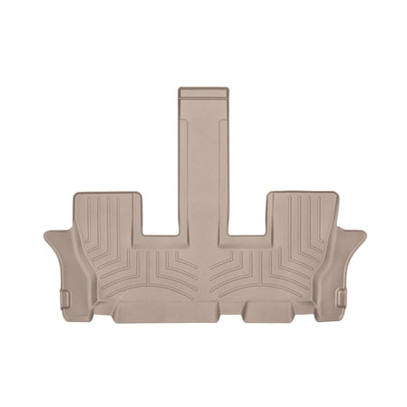WeatherTech Custom Fit FloorLiners compatible with 2020-2025 Kia Telluride - 3rd Row, Tan