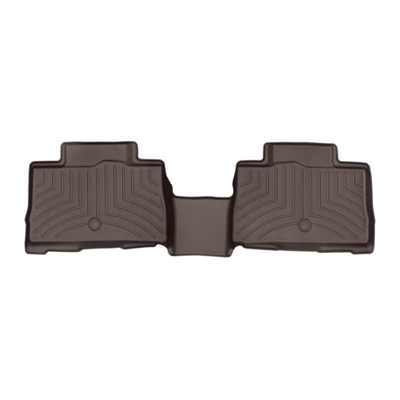 WeatherTech Custom Fit FloorLiners compatible with 2020-2026 Lincoln Aviator - 2nd Row, Cocoa