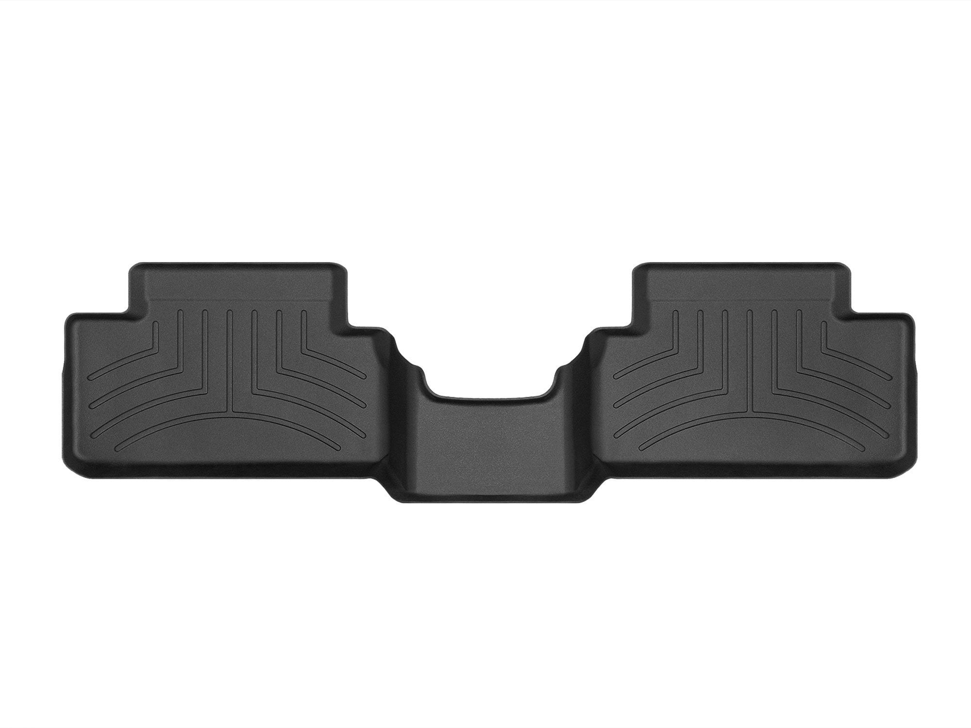 WeatherTech Custom Fit FloorLiners compatible with 2021-2026 Ford Bronco - 2nd Row, Black