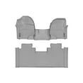 thumbnail image 1 of WeatherTech Custom Fit FloorLiners compatible with 2015-2020 Ford F-150 - 1st Row Over-The-Hump & 2nd Row, Grey, 1 of 5