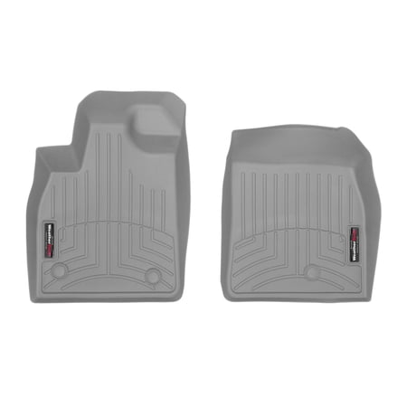 WeatherTech Custom Fit FloorLiners compatible with 2021-2026 Ford Mustang Mach-E - 1st Row (Driver & Passenger), Grey