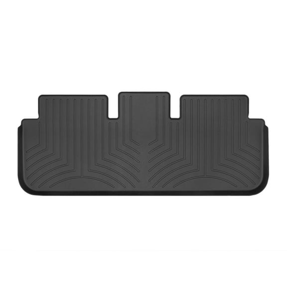 WeatherTech Custom Fit FloorLiners compatible with 2021-2026 Tesla Model S - 2nd Row, Black