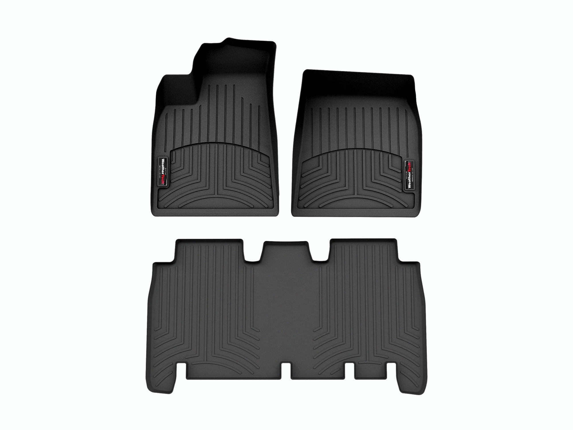 WeatherTech Custom Fit FloorLiners compatible with 20212024 Tesla