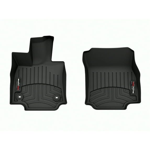 WeatherTech Custom Fit FloorLiners compatible with Toyota RAV4 Prime, RAV4 Plug-In Hybrid - 1st Row (Driver & Passenger), Black