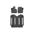 thumbnail image 1 of WeatherTech Custom Fit FloorLiners compatible with 2025-2025 Toyota Sienna - Complete Set (1st Row, 1-Piece 2nd/3rd Row), Black, 1 of 5