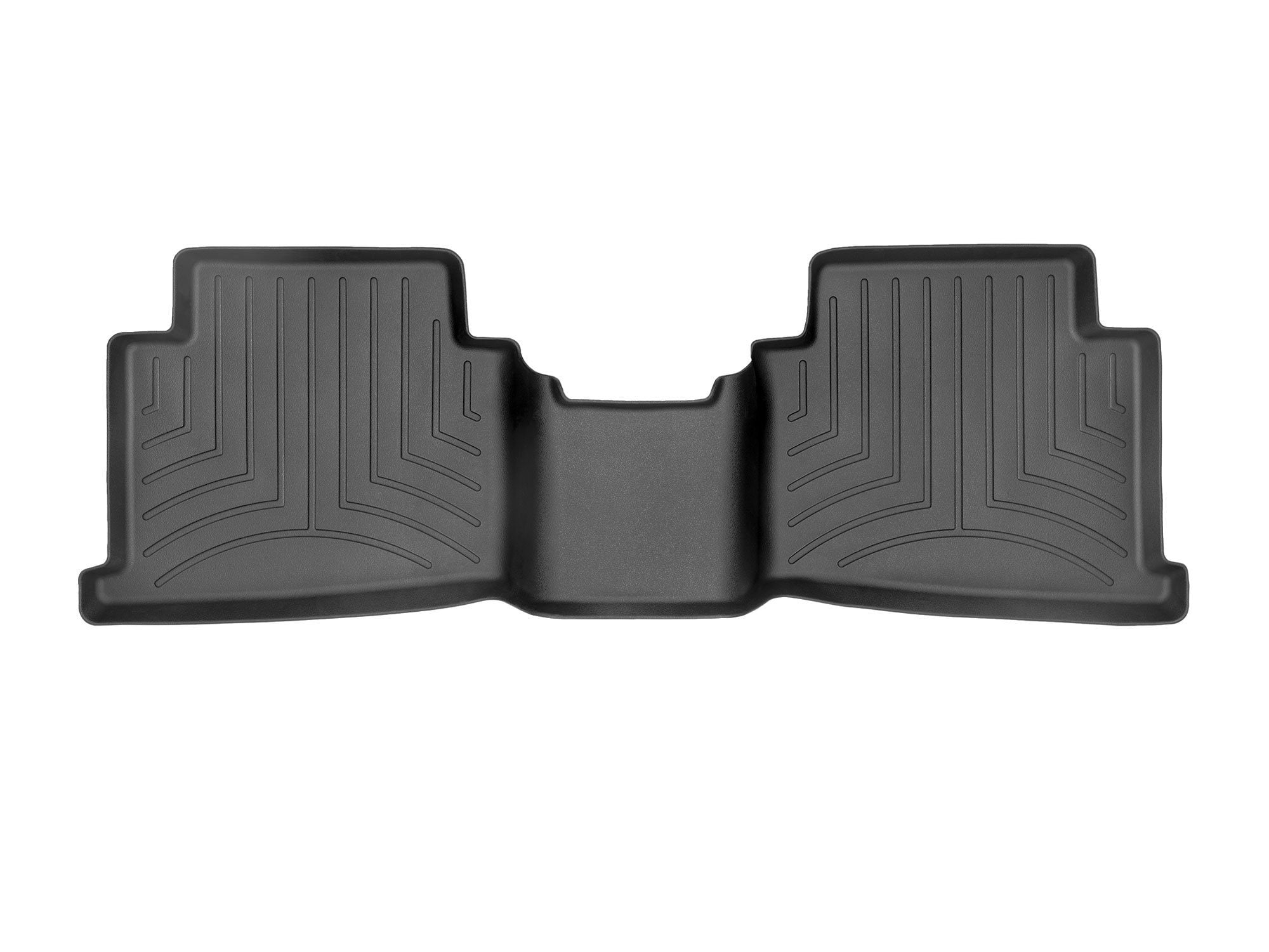 WeatherTech Custom Fit FloorLiners compatible with 2021-2026 Kia Seltos - 2nd Row, Black