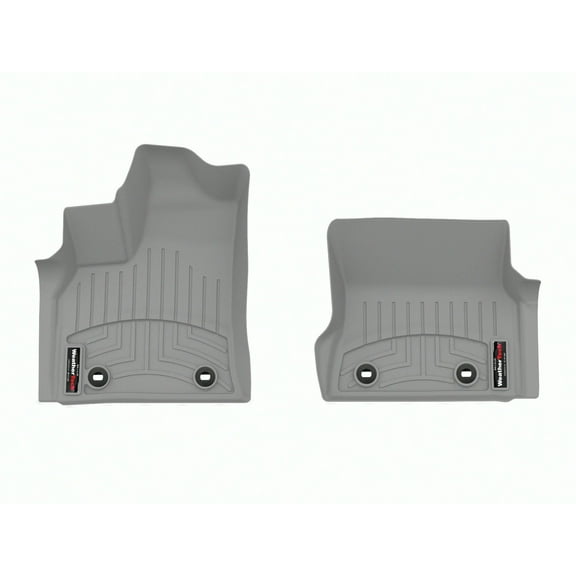 WeatherTech Custom Fit FloorLiners compatible with 2022-2024 Lexus LX - 1st Row (Driver & Passenger), Grey