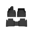 thumbnail image 1 of WeatherTech Custom Fit FloorLiners compatible with 2022-2023 Mercedes EQS Sedan - 1st & 2nd Row, Black, 1 of 5