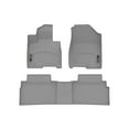 thumbnail image 1 of WeatherTech Custom Fit FloorLiners compatible with 2022-2025 Hyundai Tucson Plug-In Hybrid - 1st & 2nd Row, Grey, 1 of 5