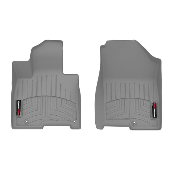 WeatherTech Custom Fit FloorLiners compatible with 2022-2026 Hyundai Tucson Plug-In Hybrid - 1st Row (Driver & Passenger), Grey