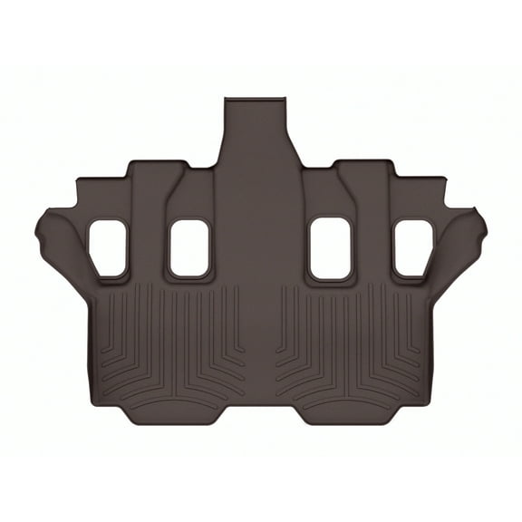 WeatherTech Custom Fit FloorLiners compatible with 2022-2024 Lexus LX - 3rd Row, Cocoa