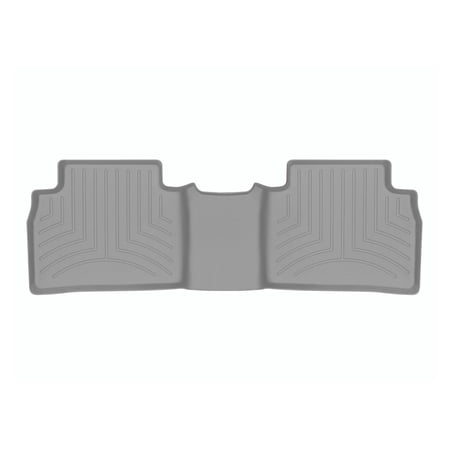 WeatherTech Custom Fit FloorLiners compatible with 2022-2026 Hyundai Tucson - 2nd Row, Grey
