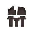 thumbnail image 1 of WeatherTech Custom Fit FloorLiners compatible with 2022-2026 Kia Carnival - 1st & 2nd Row, Cocoa, 1 of 5