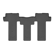 WeatherTech Custom Fit FloorLiners compatible with 2022-2027 Kia Carnival - 2nd Row, Black