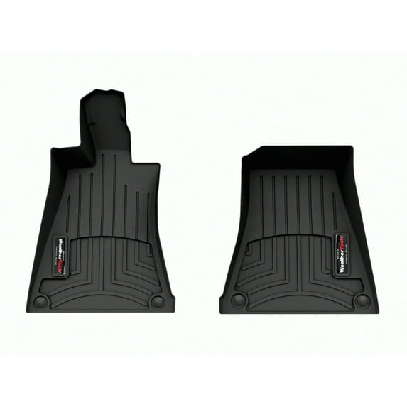 WeatherTech Custom Fit FloorLiners compatible with McLaren Artura, arturaspider - 1st Row (Driver & Passenger), Black