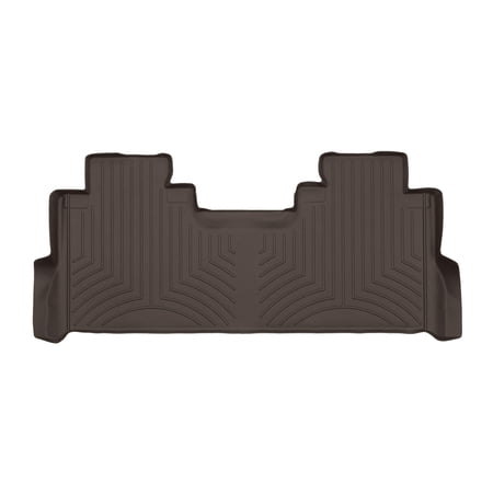 WeatherTech Custom Fit FloorLiners compatible with 2025-2025 Ford Super Duty - 2nd Row, Cocoa