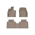 thumbnail image 1 of WeatherTech Custom Fit FloorLiners compatible with 2023-2026 Lexus RZ - 1st & 2nd Row, Tan, 1 of 4